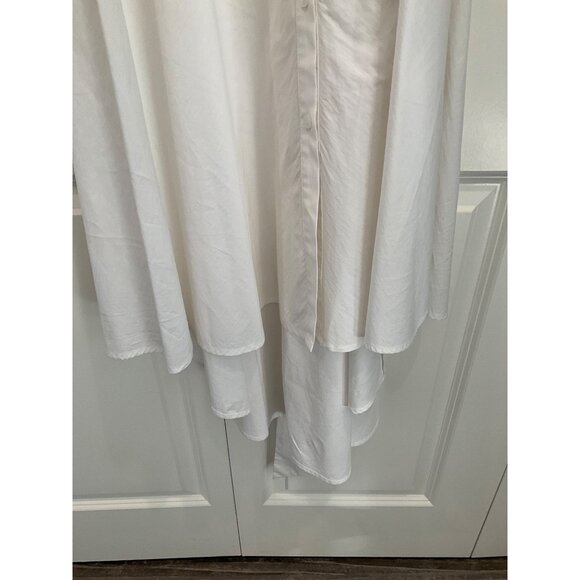 Marled by Olivia Culpo Off-the Shoulder White Dress size Medium - Picture 7 of 11